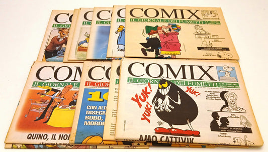Rivista Comix 13 numeri Il giornale dei fumetti 1992 - offerta - YFSXXX
