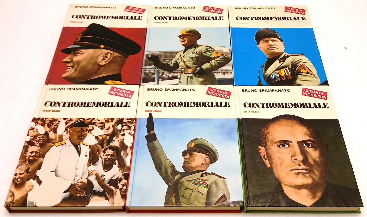 Contromemoriale volumi I/VI - Bruno Spampanato - C.E.N. Storia Inchiesta- ZFS121