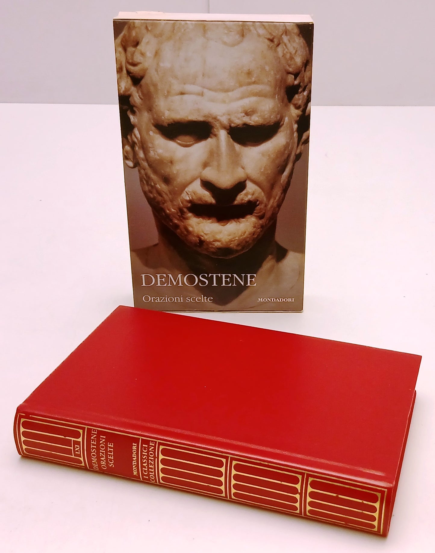 LN- ORAZIONI SCELTE - DEMOSTENE- MONDADORI TV SEC- CLASSICI GRECI LATINI- C- XFS