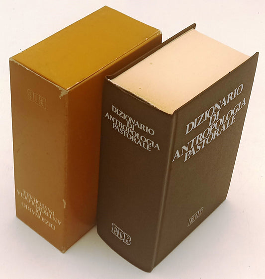 LD- DIZIONARIO DI ANTROPOLOGIA PASTORALE -- EDB --- 1980 - C - XFS158