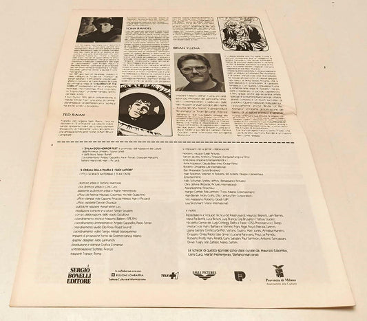 FB- DYLAN DOG HORROR FEST NEWS 23/30 MAGGIO 1992 PALATRUSSARDI MILANO - RVSa447