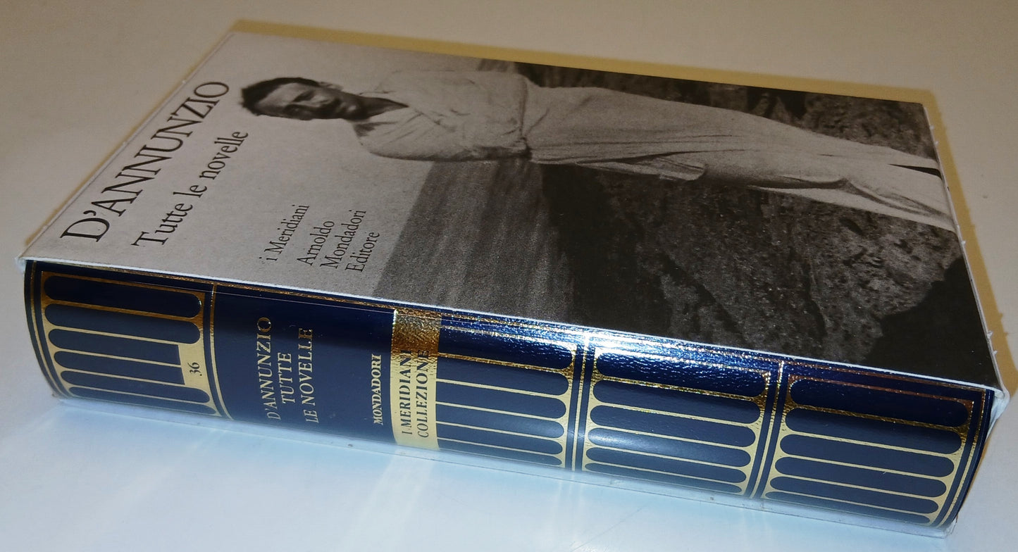 Tutte le novelle - D'Annunzio - Mondadori Panorama I meridiani - con cofanetto
