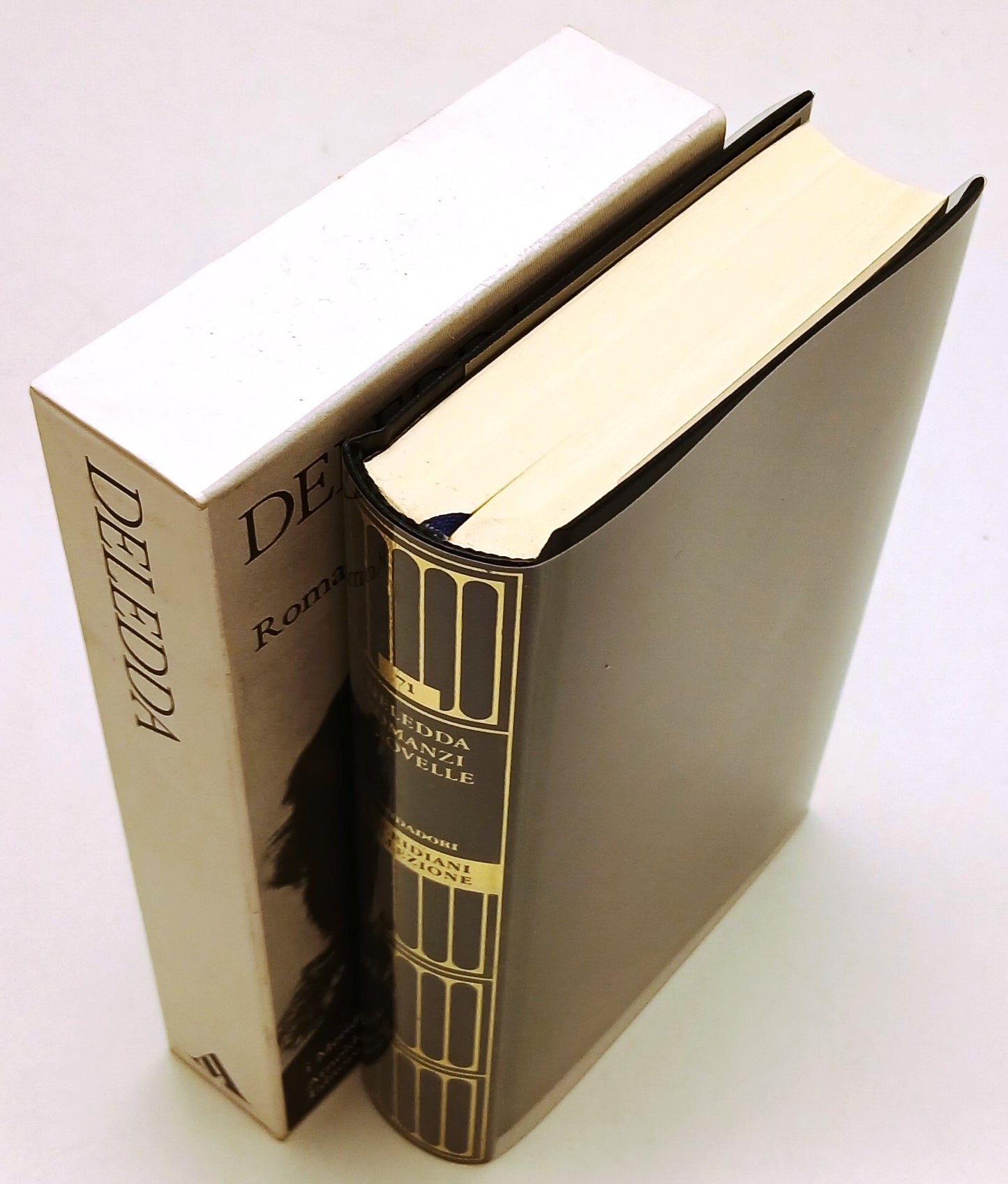 Romanzi e novelle - Grazia Deledda - Mondadori Panorama I meridiani - cofanetto