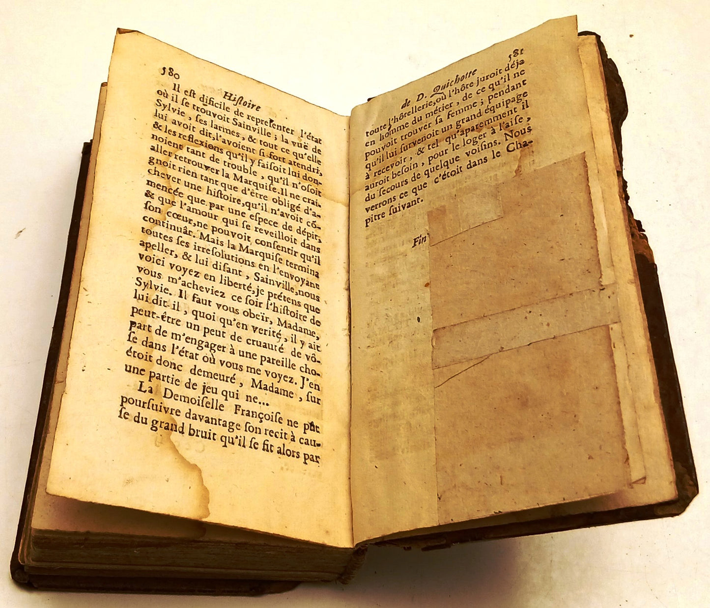 Histoire admirable don Quichotte de la Manche Tomo V - Cervantes - 1702 - XFS81