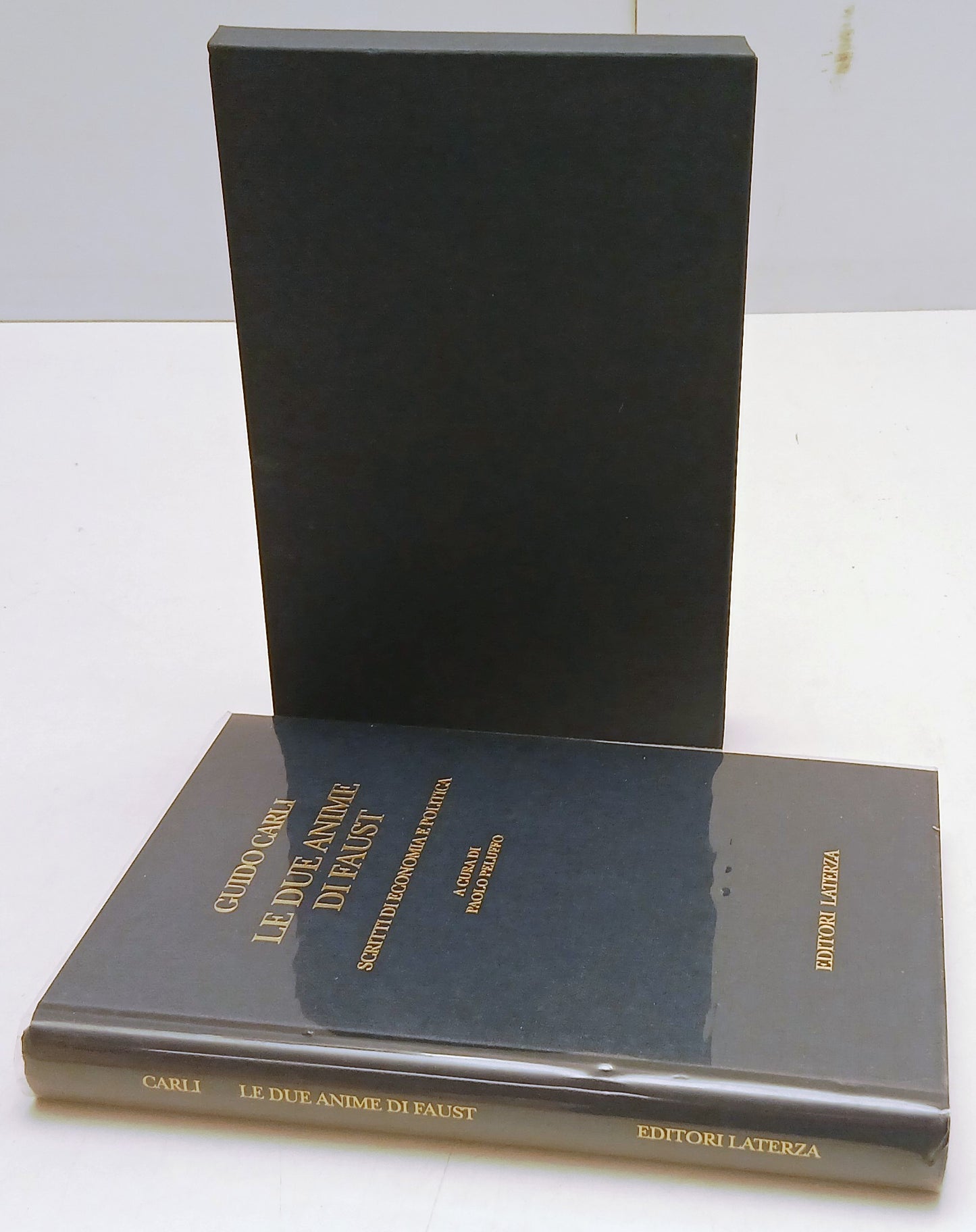 Le due anime di Faust Economia- Guido Carli- Laterza Libri del Tempo- 1a ed.-XFS
