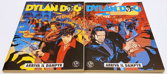Dylan Dog 371 Arriva Dampyr 2 albi cover variant - Bonelli - originale - A26