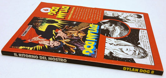 Dylan Dog n.8 Il ritorno del mostro Originale Prima Edizione - Bonelli - N25