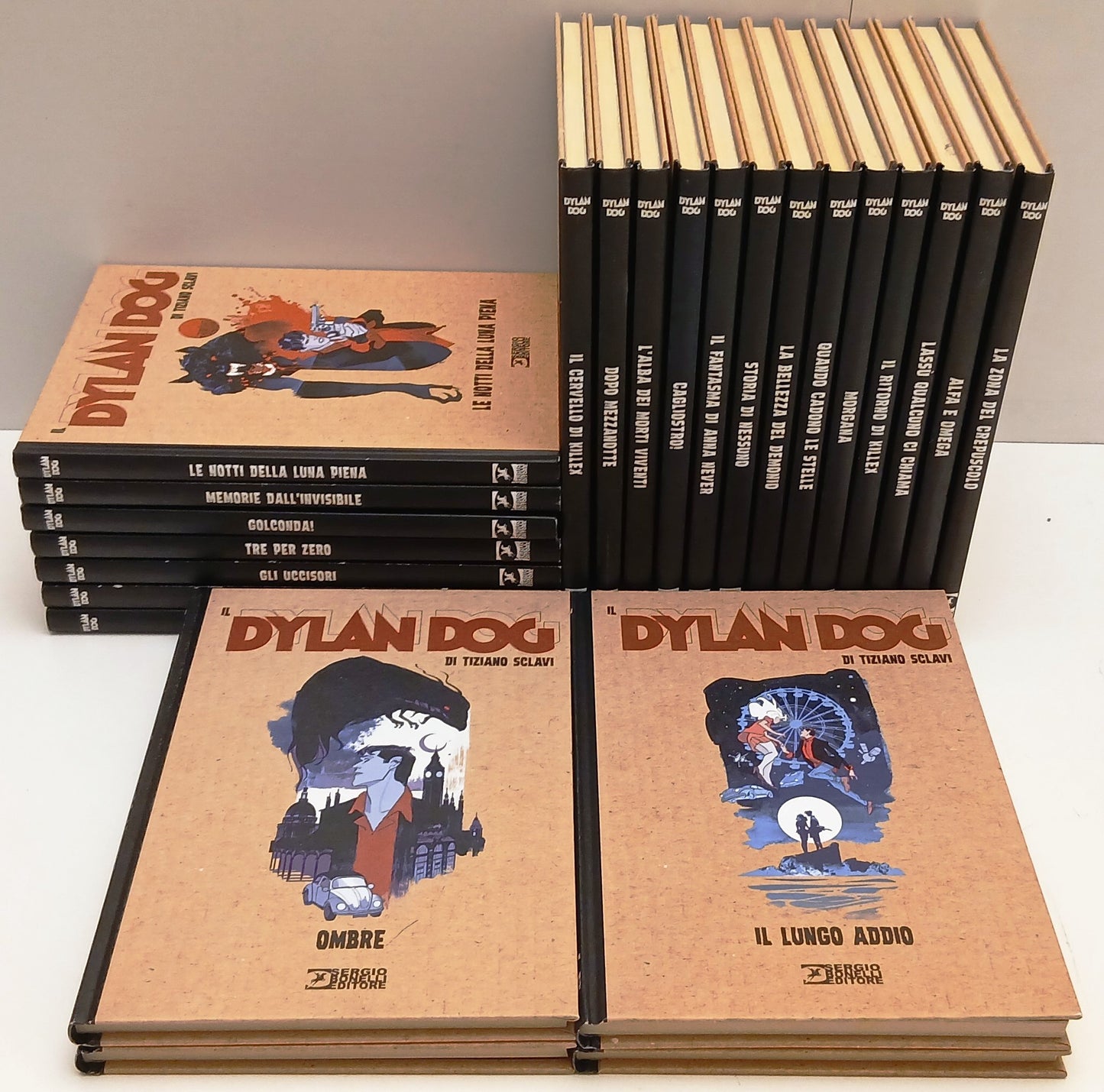 Dylan Dog di Tiziano Sclavi 1/24 collezione completa - Bonelli - Cartonati - A26