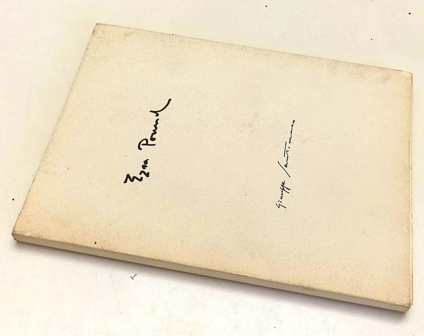 LT- EZRA POUND EN ANGLE SIEBEN ORIGINALLITHOGRAPHIEN GIUSEPPE SANTOMASO - XFS193