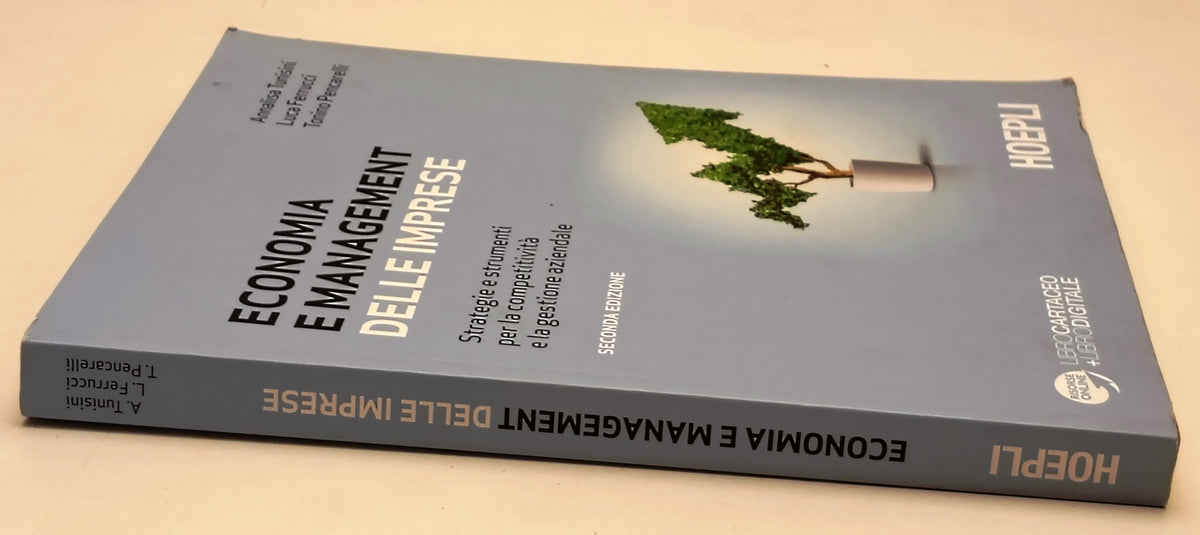 Economia e management delle imprese- Tunisini Ferrucci Pencarelli- Hoepli-YFS852