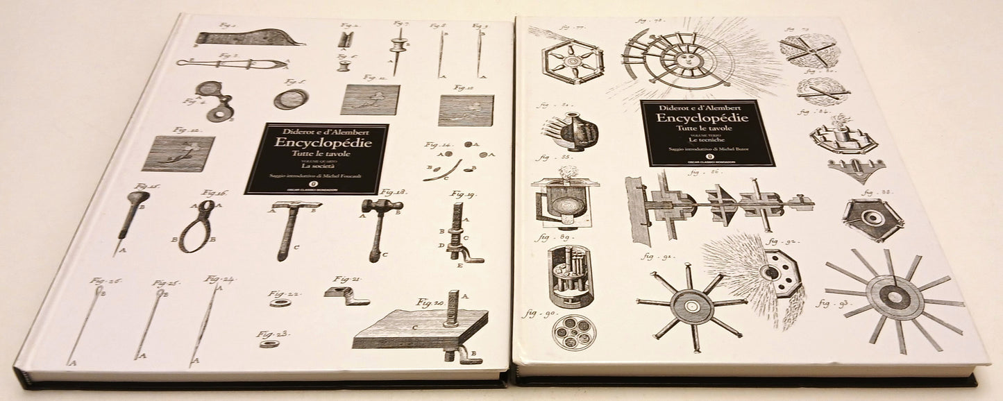 Encyclopedie Tutte le tavole 1/4 - Diderot D'Alembert - Oscar Mondadori - BLCP97