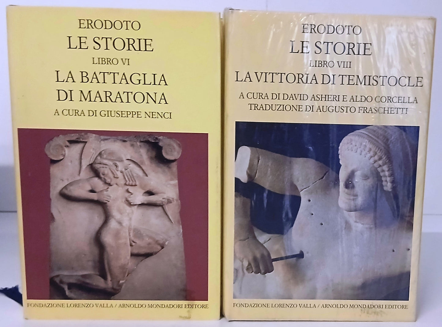 Le storie 8 volumi - Erodoto - Lorenzo Valla Mondadori - greco a fronte - ZFS45