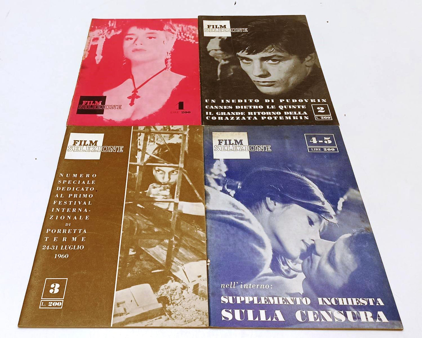 LW- FILM SELEZIONE 1/5 RASSEGNA CRITICA CINEMA - MAGGIO/SETTEMBRE 1960 - YFS342
