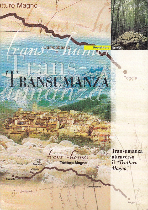 FV- FOLDER POSTALE TRANSUMANZA ATTRAVERSO IL TRATTURO MAGNO 2004 - XFS65