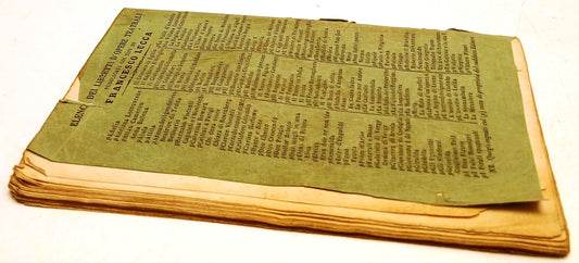 Libretto d'opera Faust- Gounod- Teatro Regio Parma 1863-64- con attori - RVSz142