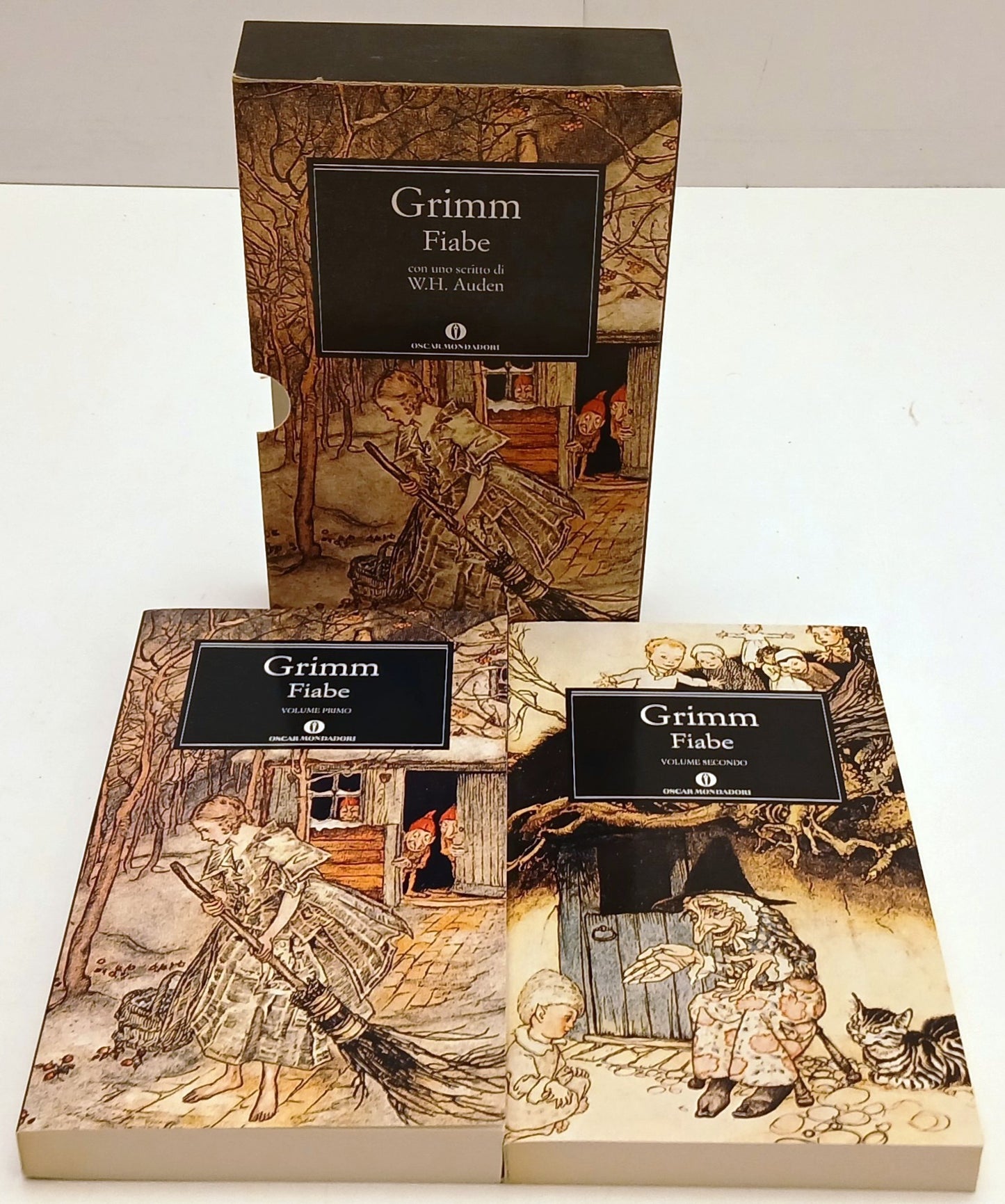 LN- FIABE COFANETTO 2 VOLUMI - GRIMM - OSCAR MONDADORI - B - XFS