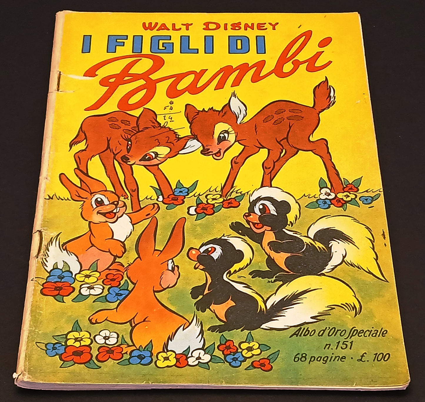 Albo d'oro Speciale n.151 I figli di Bamby - Mondadori - 1949 - originale - H26