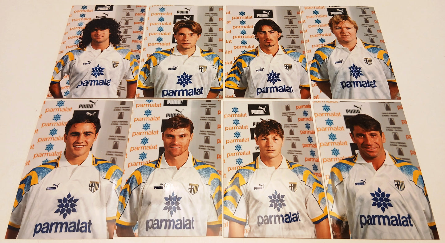 Lotto 24 fotografie Parma calcio Brolin Baggio Crippa Scala Inzaghi - RVSa502