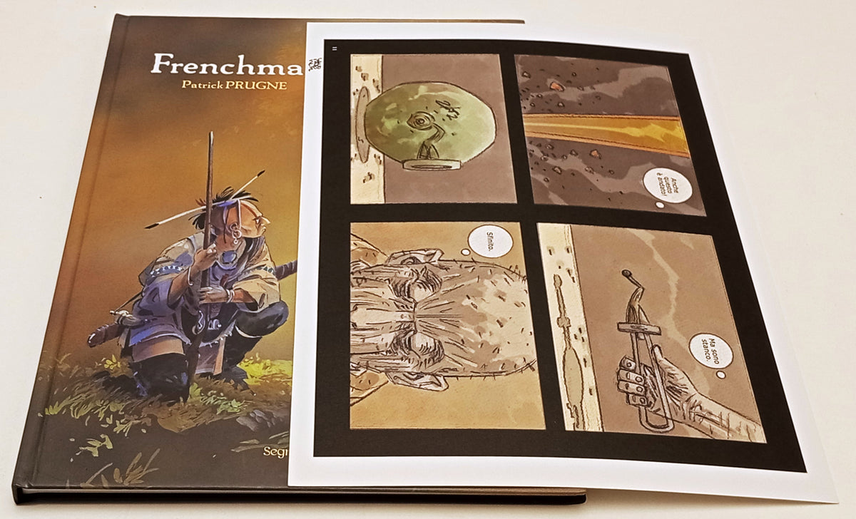 Frenchman - Patrick Prugne - Segni d'Autore - litografia - L26