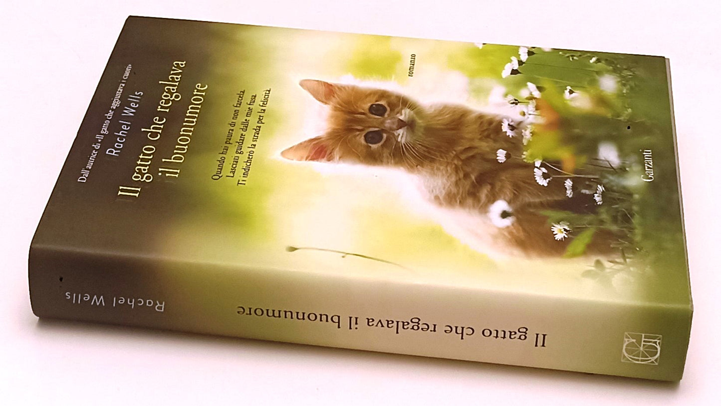 LN- IL GATTO CHE REGALAVA IL BUONUMORE- RACHEL WELLS- GARZANTI--- 2017- CS- ZFS5