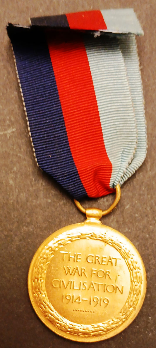 CB- Medaglia Inghilterra WW1 1914-1919 Prima Guerra Mondiale - nastrino- GTTS194