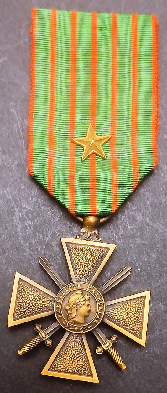 CB- Medaglia Croce Repubblica Francese Francia - GTTS217