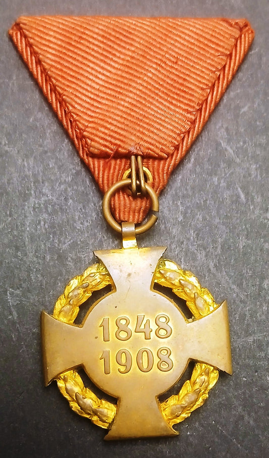 CB- Medaglia Austria 1848 - 1908 Francesco Giuseppe - GTTS224