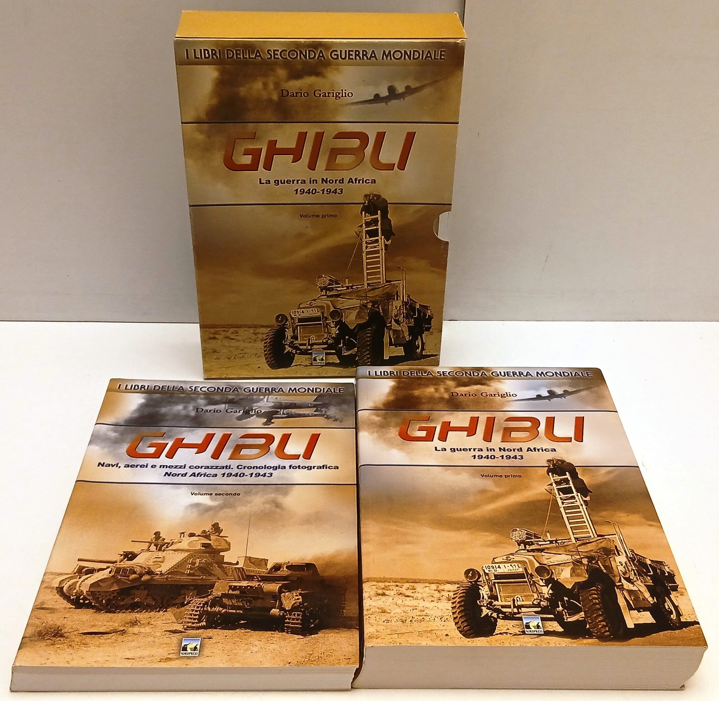 Ghibli 2 volumi - Dario Gariglio - Nordpress - 1a ed. - cofanetto - ZFS131