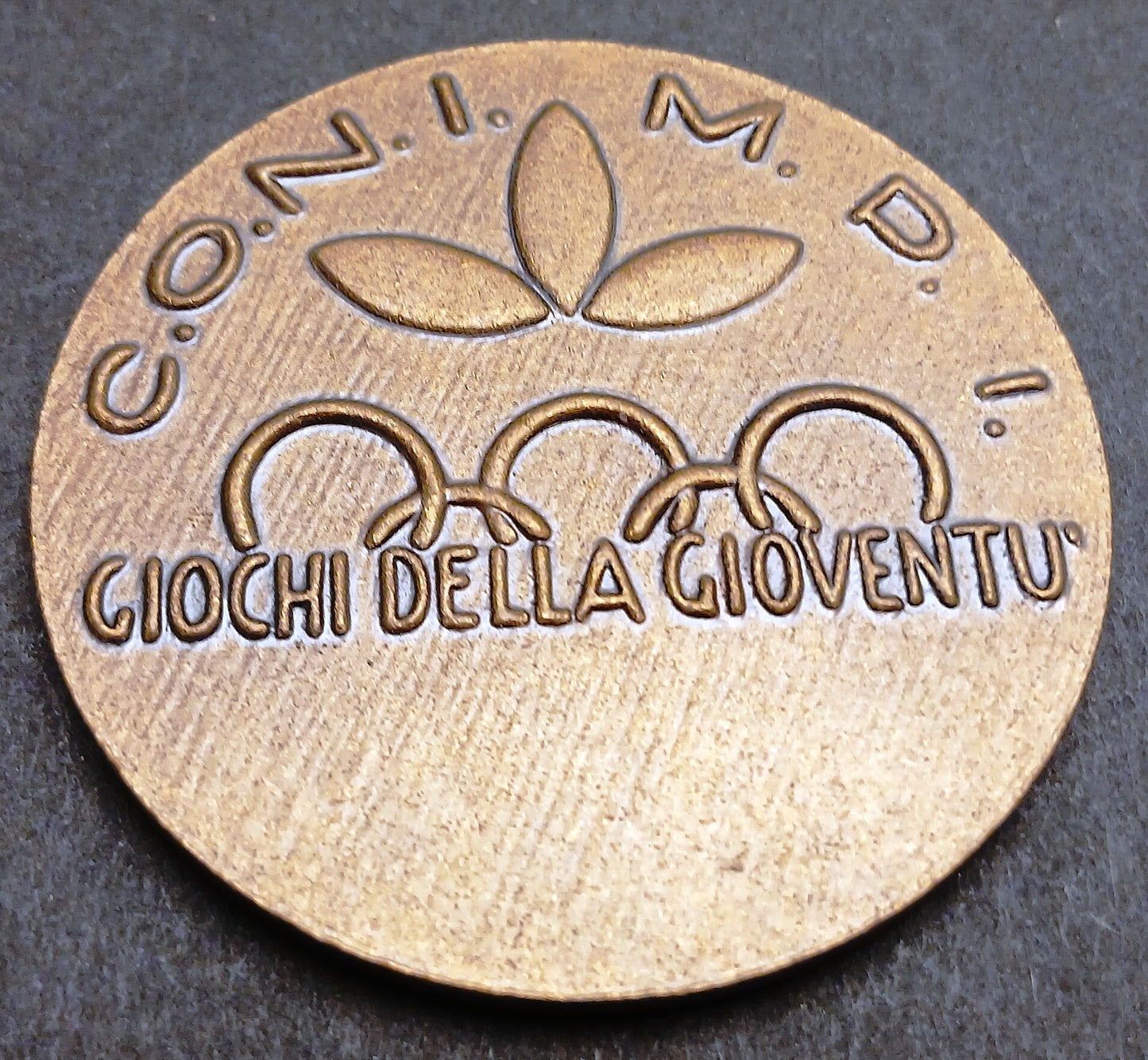 CB- Medaglia C.O.N.I. M.P.I. CONI - Giochi della Gioventu' - GTTS249