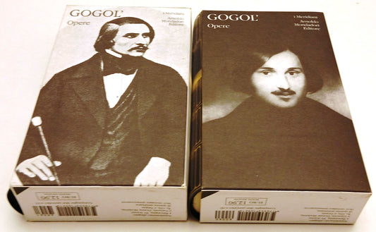 LN- OPERE 2 VOLUMI - NIKOLAJ GOGOL - MONDADORI - I MERIDIANI TV SEC - XFS