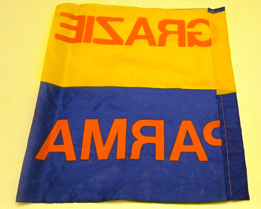 CV- Bandierina "Grazie Parma" Calcio - RVSa884