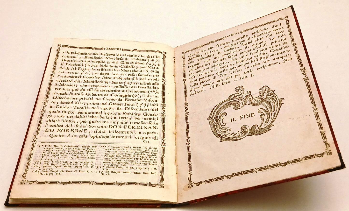 Della vera origine di Guastalla dissertazione - Ireneo Affo'- 1773- XFS131