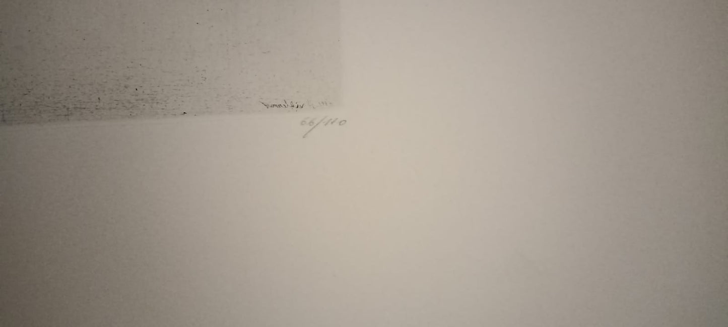 LIBRO D'ARTISTA - GUERRINO BONALDO LAGUNA CON 5 ACQUEFORTI ACQUAFORTE ORIGINALI