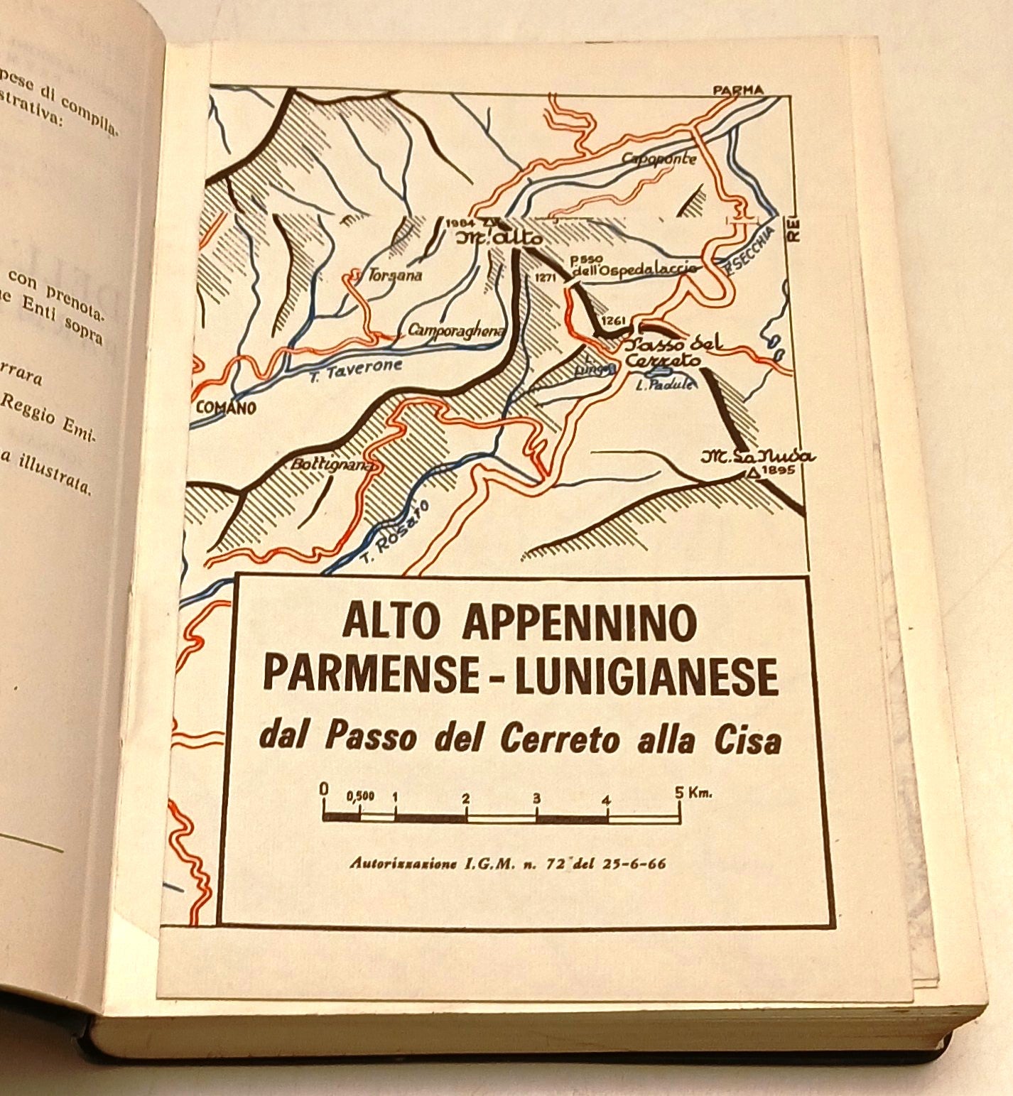 Guida dell'Alto Appennino Parmense Lunigianese - Bortolotti- Tamari- 1966- XFS43