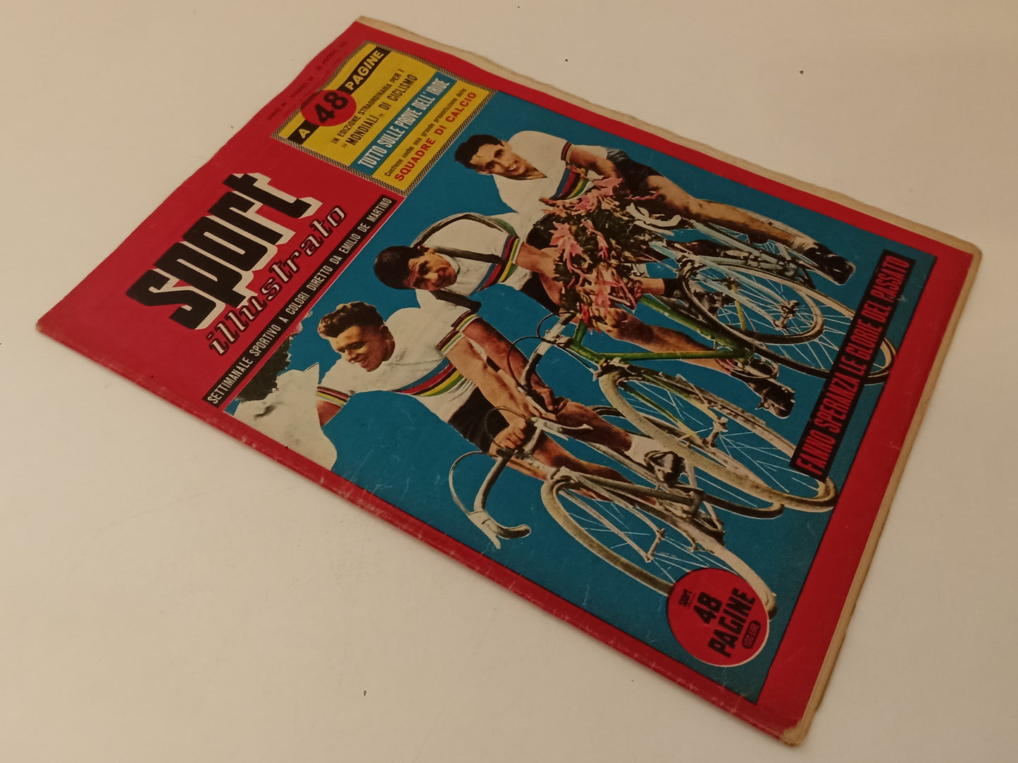 LC- RIVISTA LO SPORT ILLUSTRATO ANNO 44 N.34 1955 MONDIALI CICLISMO - RVSa180