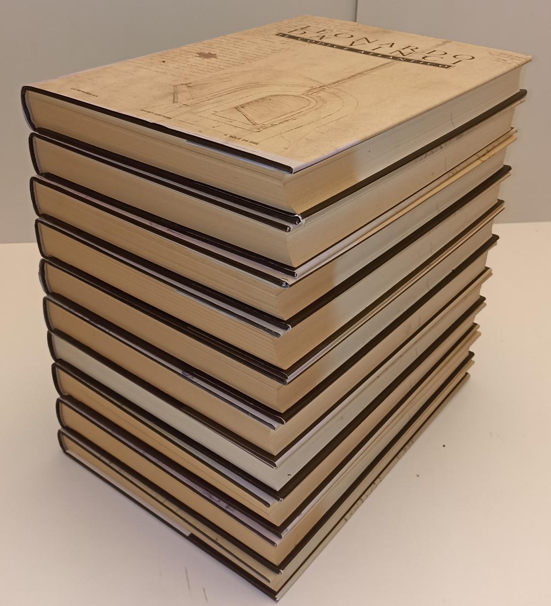 LZ- IL CODICE ATLANTICO 20 VOLUMI - LEONARDO DA VINCI- GIUNTI LA REPUBBLICA- YFS