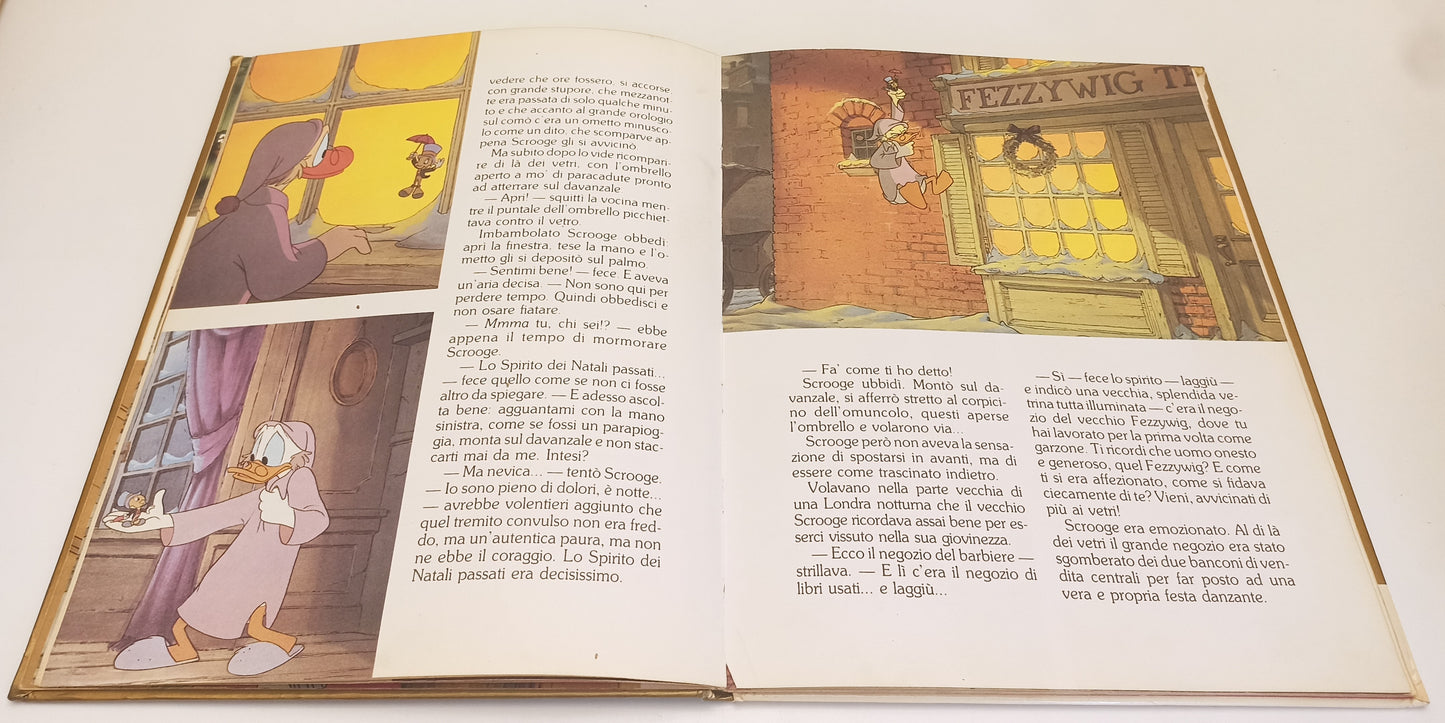 FD- IL CANTO DI NATALE DI TOPOLINO- MONDADORI- PIETRE PREZIOSE- 1a- 1983- YFS339