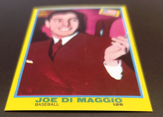 BASEBALL CARD - MIRA - CAMPIONISSIMI 1968 - JOE DI MAGGIO - 126