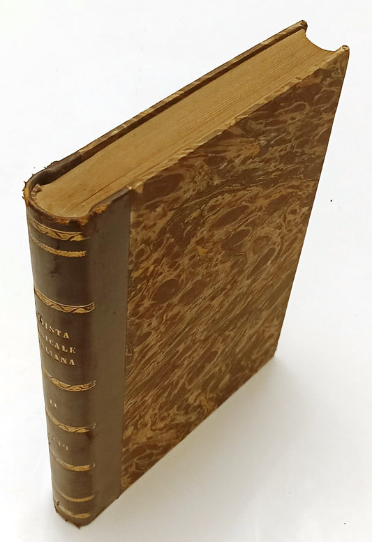 LR- RIVISTA MUSICALE ITALIANA VOLUME LI ANNO 1949 FASCICOLI I/IV - BOCCA- ZFS175