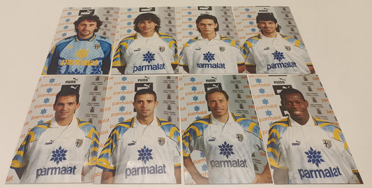 LC- LOTTO 32 FOTOGRAFIE PARMA CALCIO BUFFON CANNAVARO BROLIN SCALA MELLI RVSa502