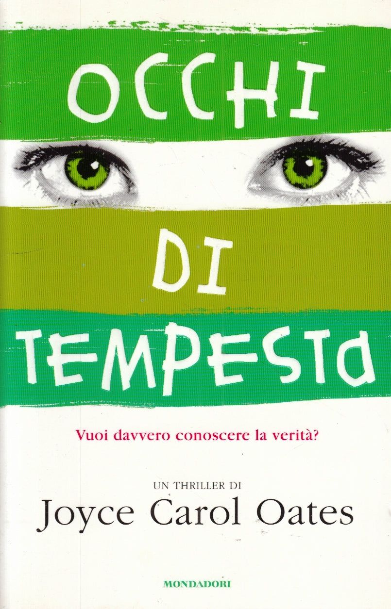 LG- OCCHI DI TEMPESTA THRILLER - JOYCE CAROL OATES- MONDADORI--- 2015- B- ZFS155
