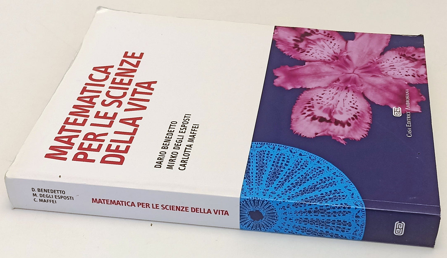 LZ- MATEMATICA PER LE SCIENZE DELLA VITA- BENEDETTO- AMBROSIANA- 2008- B- YFS529