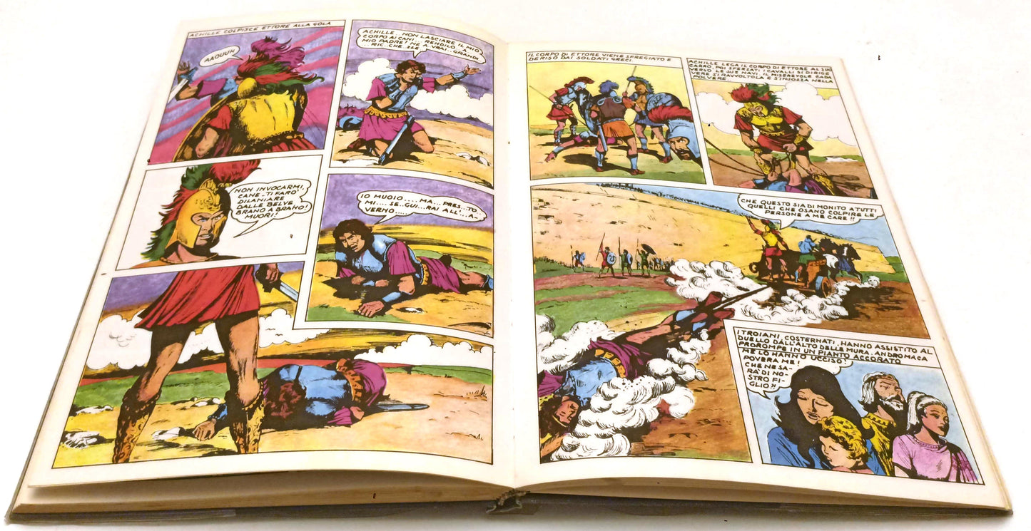 LB- ILIADE a FUMETTI - da OMERO - EDIZIONI ETRURIA --- 1971 - C - YFS550