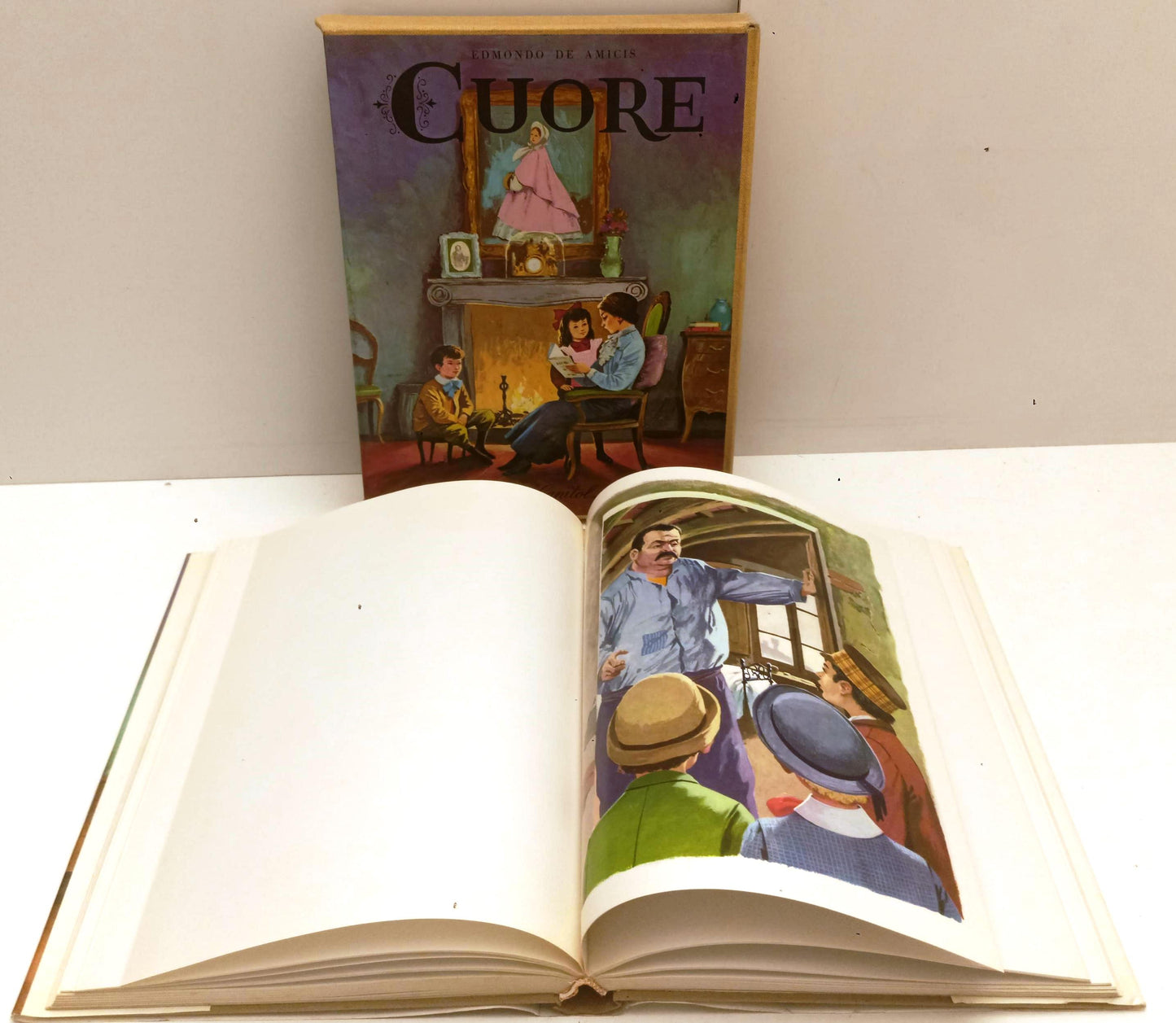 LB- CUORE CON RARO COFANETTO- EDMONDO DE AMICIS SGRILLI- CAPITOL- 1968-CS-YFS550
