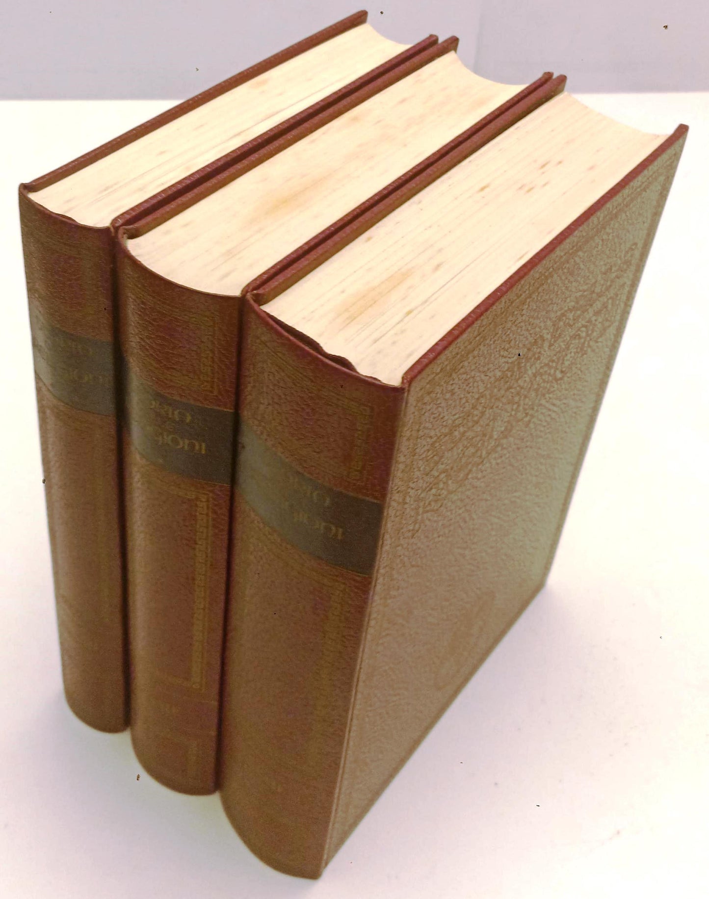 LD- STORIA DELLE RELIGIONI 3 VOLUMI - BUSSI ROSSANO - PAOLINE--- 1970- C- YFS554