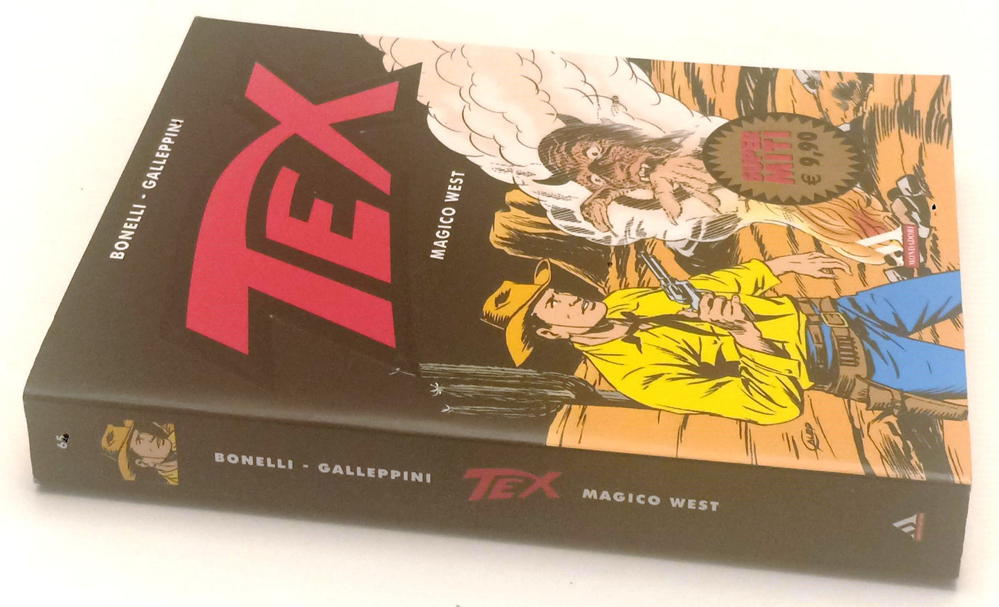 FB- TEX MAGICO WEST - BONELLI GALLEPPINI- OSCAR MONDADORI SUPERMITI-- B- C25