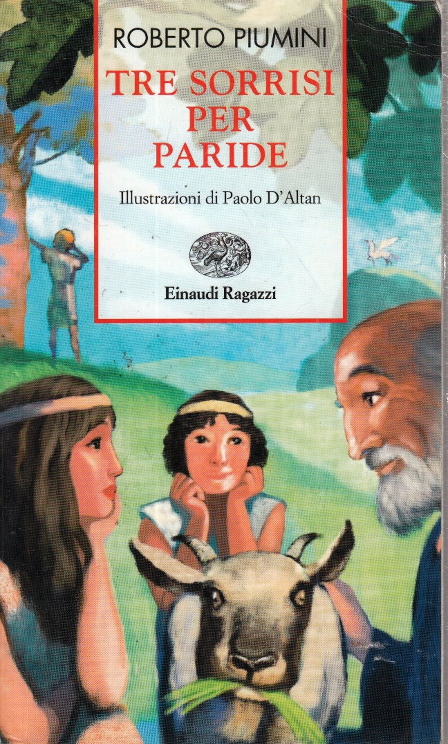 LB- TRE SORRISI PER PARIDE - ROBERTO PIUMINI ALTAN - EINAUDI - RAGAZZI--- B- XFS