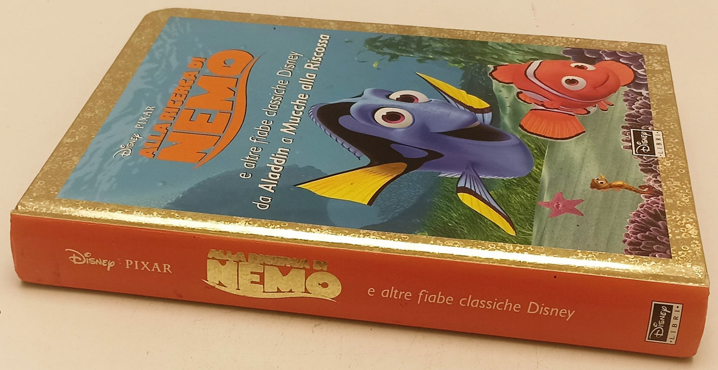 LB- ALLA RICERCA DI NEMO E ALTRE FIABE ALADDIN - DISNEY LIBRI - 2004 - C- YFS199