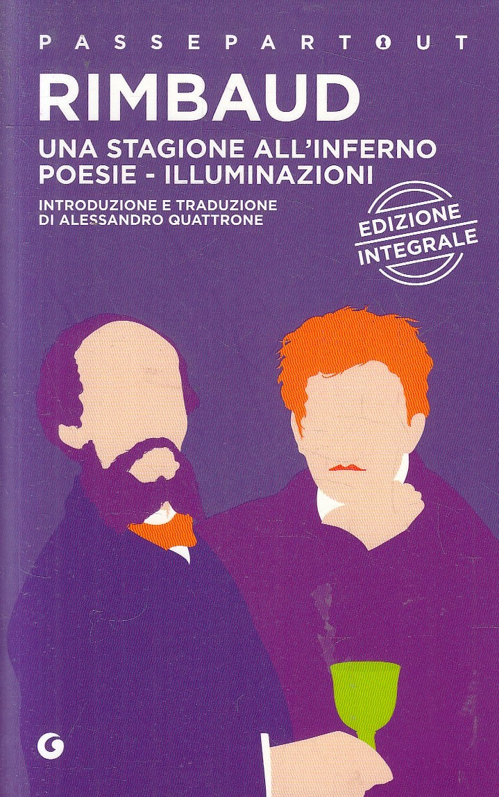 LN- UNA STAGIONE ALL'INFERNO POESIE ILLUMINAZIONE - RIMBAUD - GIUNTI - B- YFS17