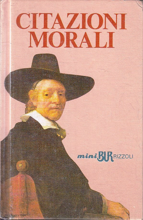 LS- CITAZIONI MORALI -- RIZZOLI - MINIBUR - 1a ED. - 1993 - C - YFS17